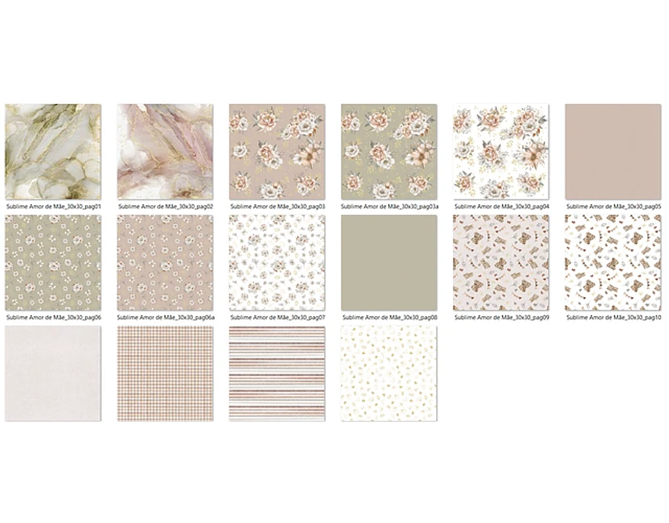 Kit Digital Dia das mães sublime amor de mãe - RM ARTES 2