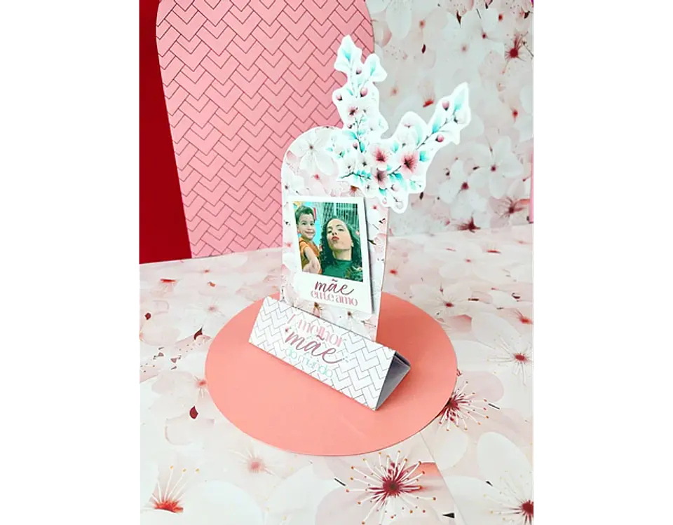 Arquivo dia das mães porta retrato em pé - FADINHA ARTE 2