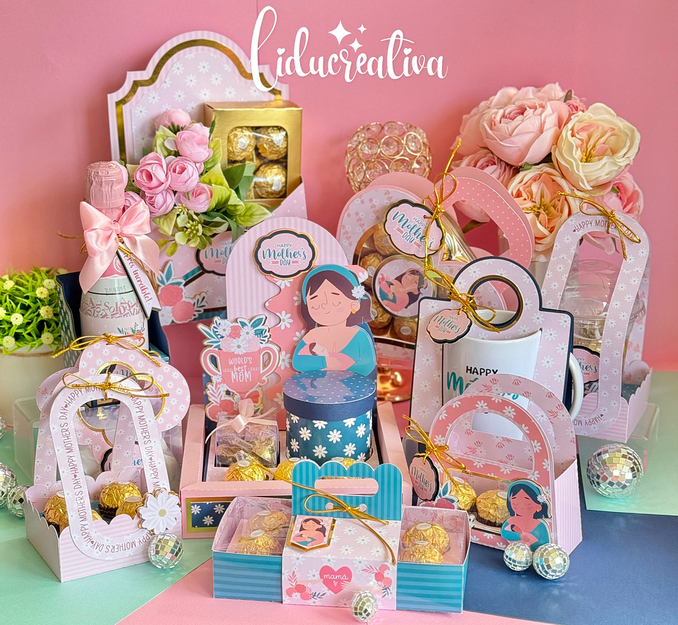 Arquivo dia das mães floral rosa - LIDU 1