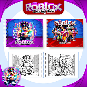 Arquivo livro de colorir roblox menino - PAMELLA