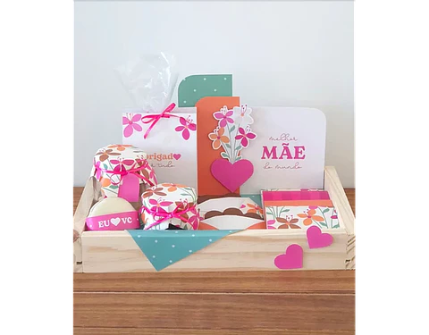 Arquivo dia das mães kit cesta para chá