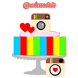 Arquivo de Corte Topo Redes Sociais - topo instagram