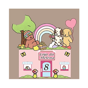 Arquivo topo de bolo Bobbie goods