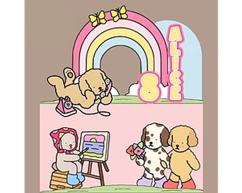 Arquivo topo de bolo Bobbie goods