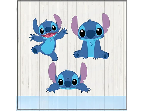 Arquivo topo de bolo Stitch