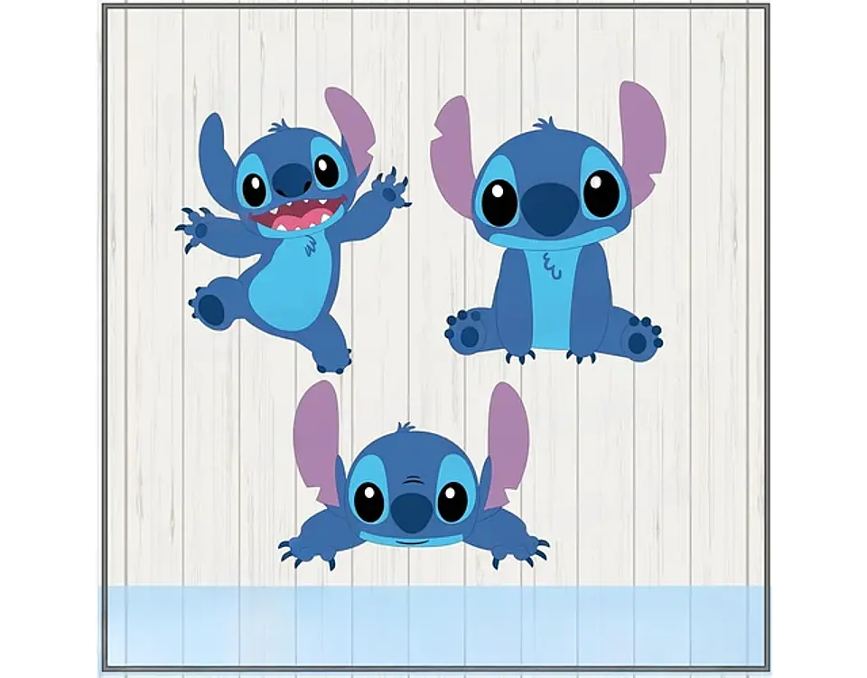 Arquivo topo de bolo Stitch 1