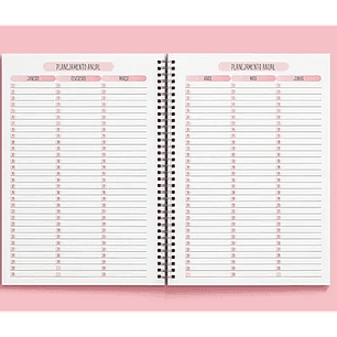 Arquivo miolo agenda 2024 visão semanal rosa -Tha moni