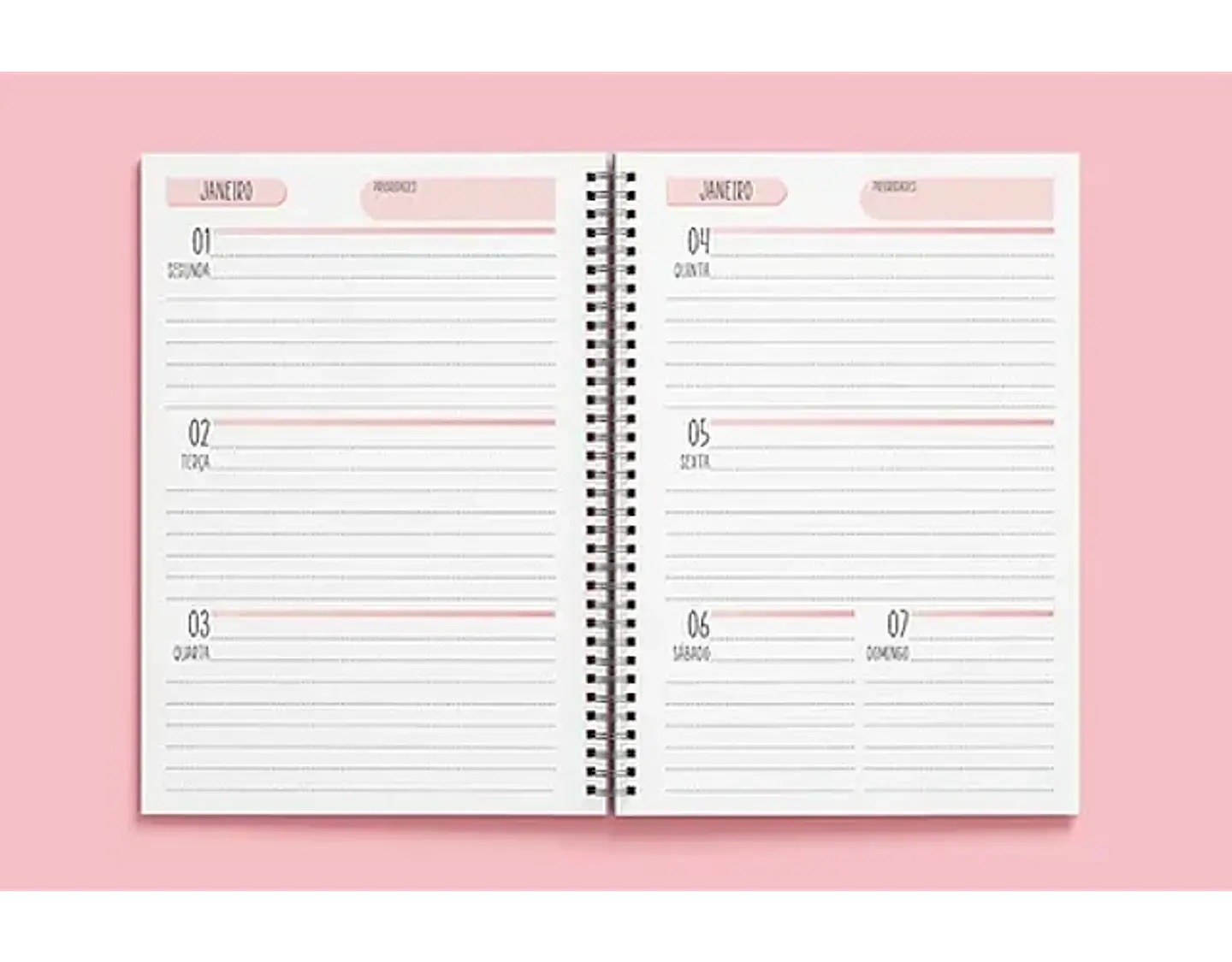 Arquivo miolo agenda 2024 visão semanal rosa -Tha moni 1