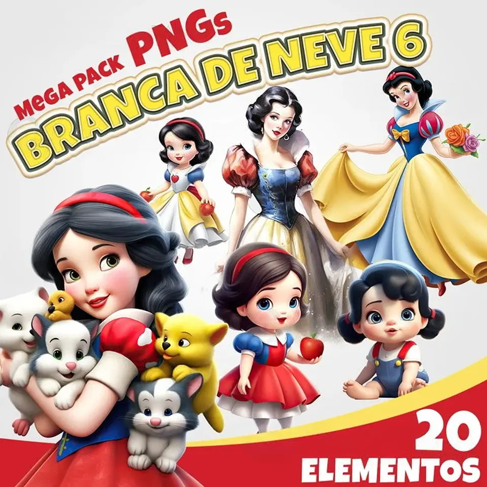 Kit Digital Banca de neve  - Camila Tanaka 1