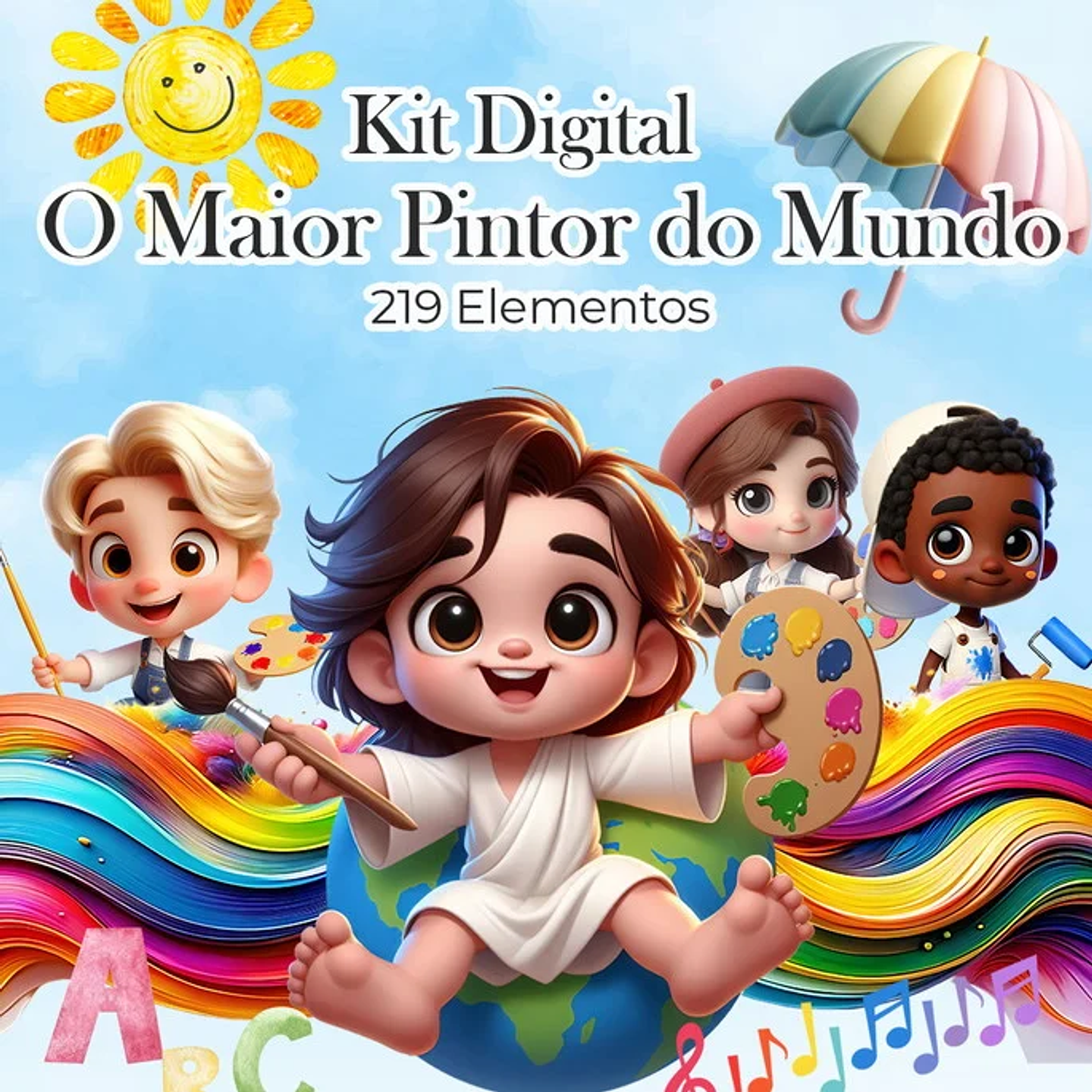Kit Digital O Maior pintor do mundo - Camila Tanaka 1
