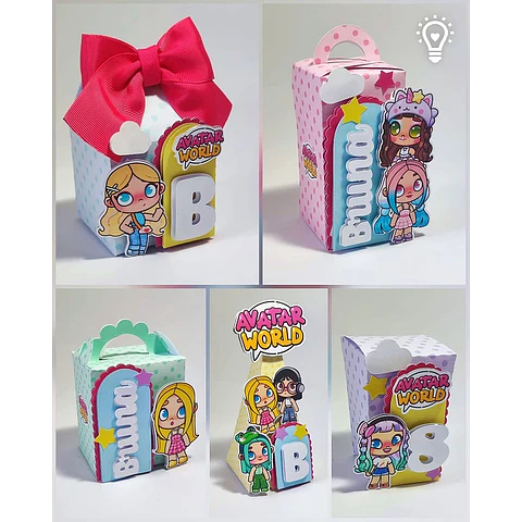 Arquivo de corte Avatar World