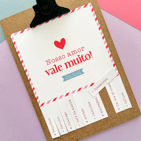 Arquivo dia dos namorados Poster vales do amor - TUDO PARA PAPELARIA