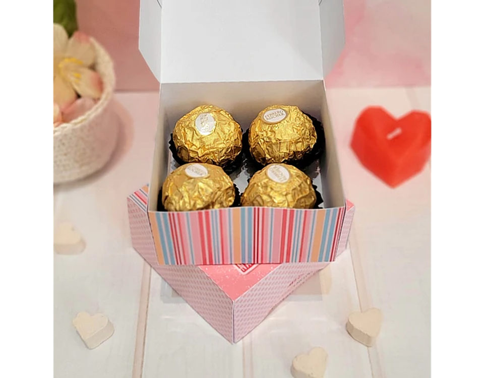 Arquivo Dia dos Namorados Caixa Quadrada 4 doces ou Sabonete - Telma Contel 2