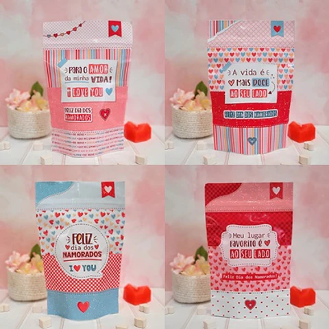 Arquivo Dia dos Namorados Capa para Saquinhos Zip - Telma Contel
