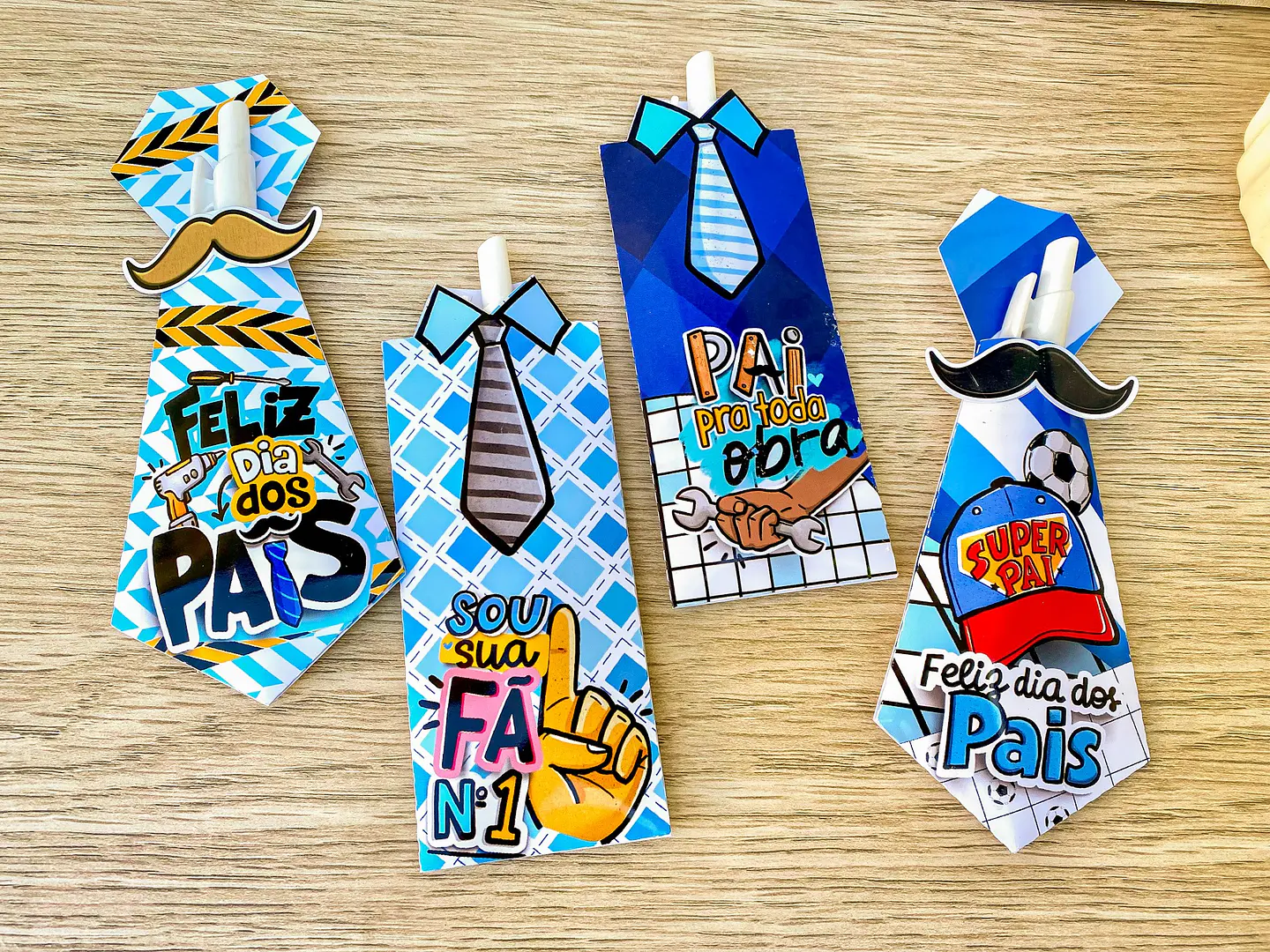 Arquivo Porta Caneta Gravata Dia dos Pais - Pandoca 1