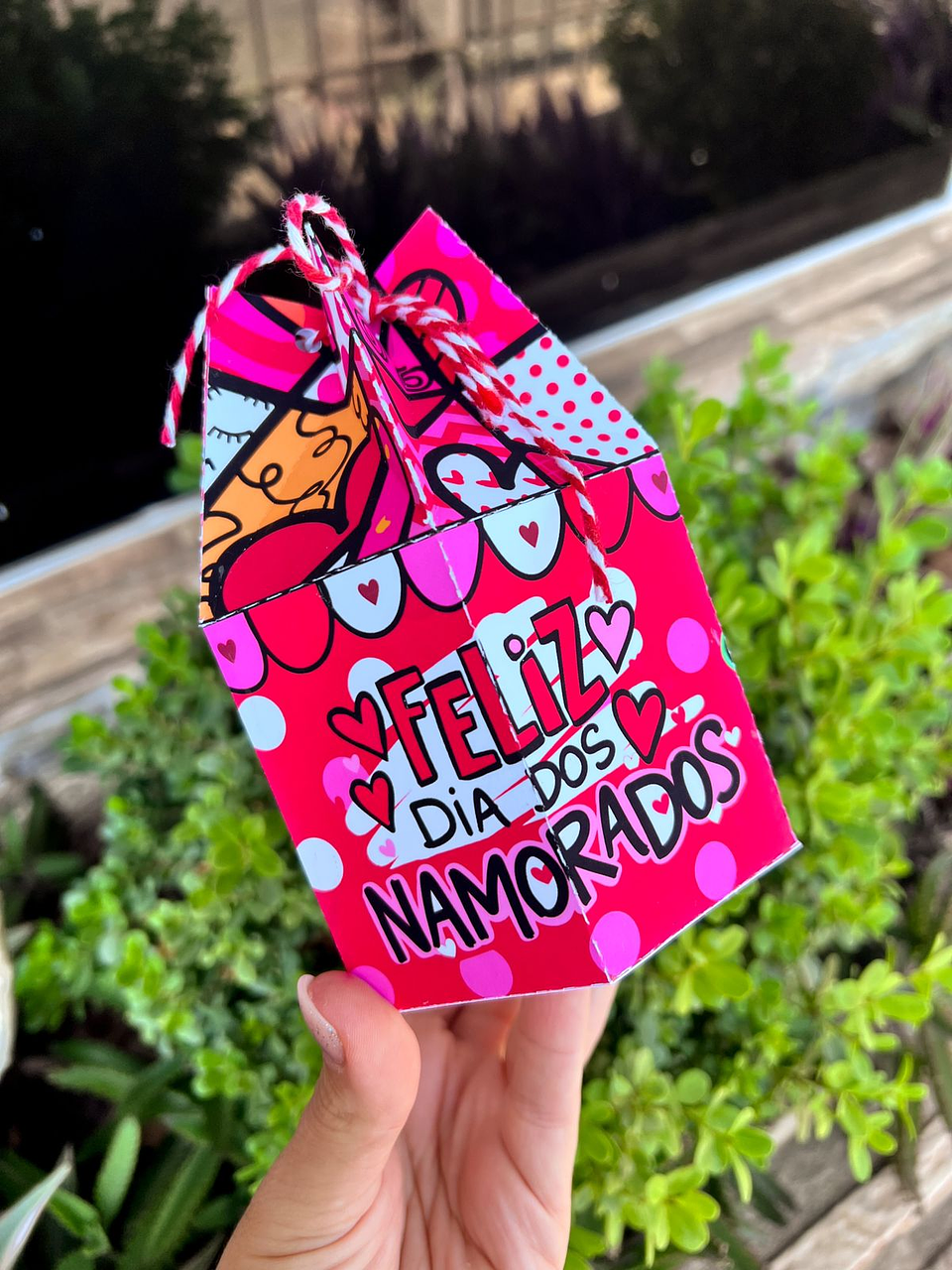 arquivo dia dos namorados caixa sextavada alta - PANDOCA 2