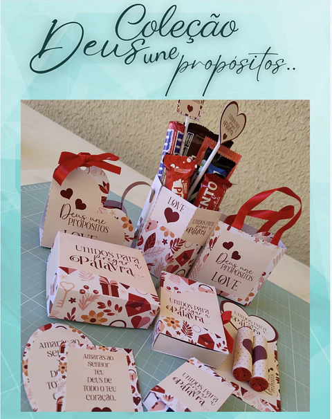 Arquivo dia dos namorados coleção Deus une propósitos - PERFEITA ARTE