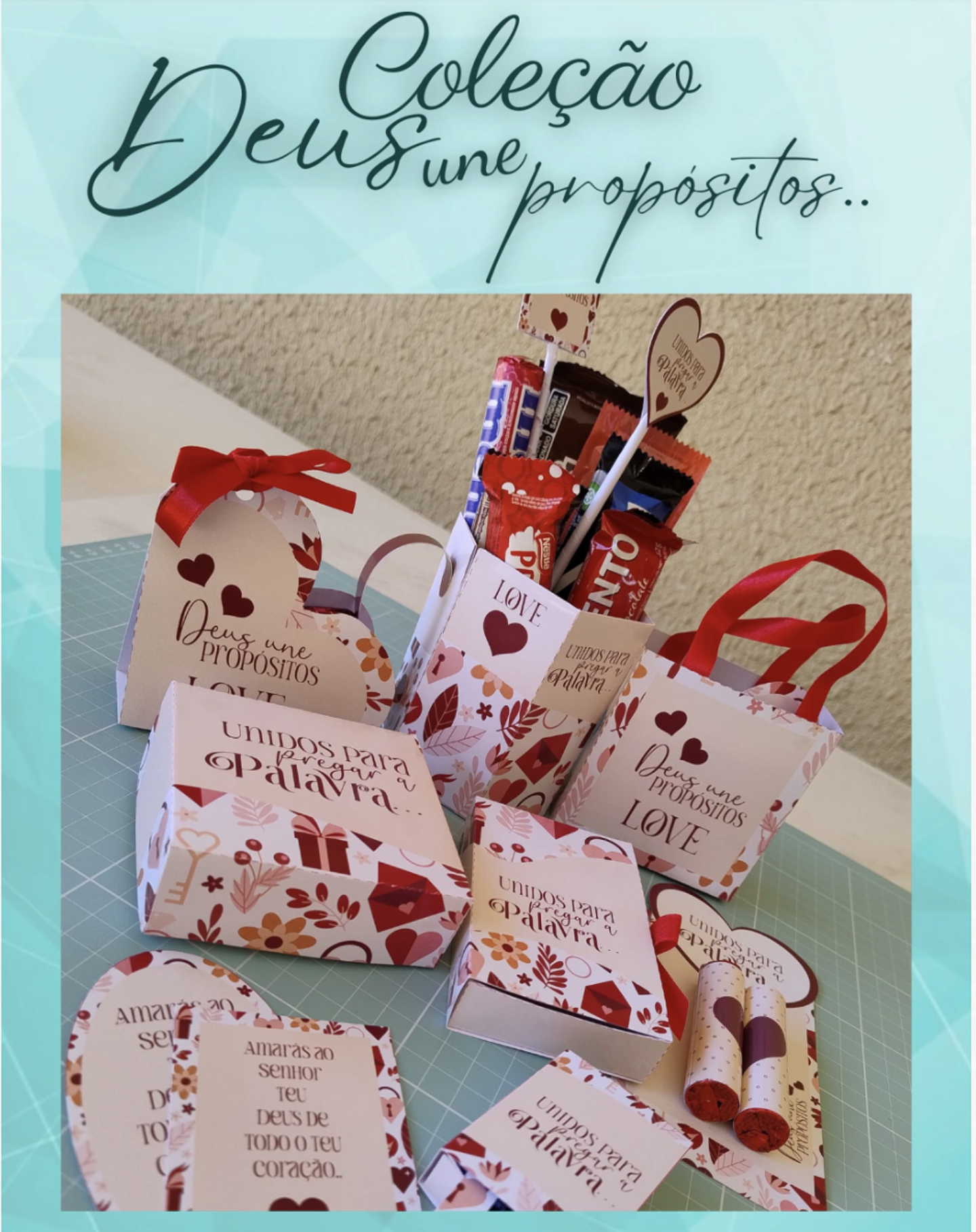 Arquivo dia dos namorados coleção Deus une propósitos - PERFEITA ARTE 1
