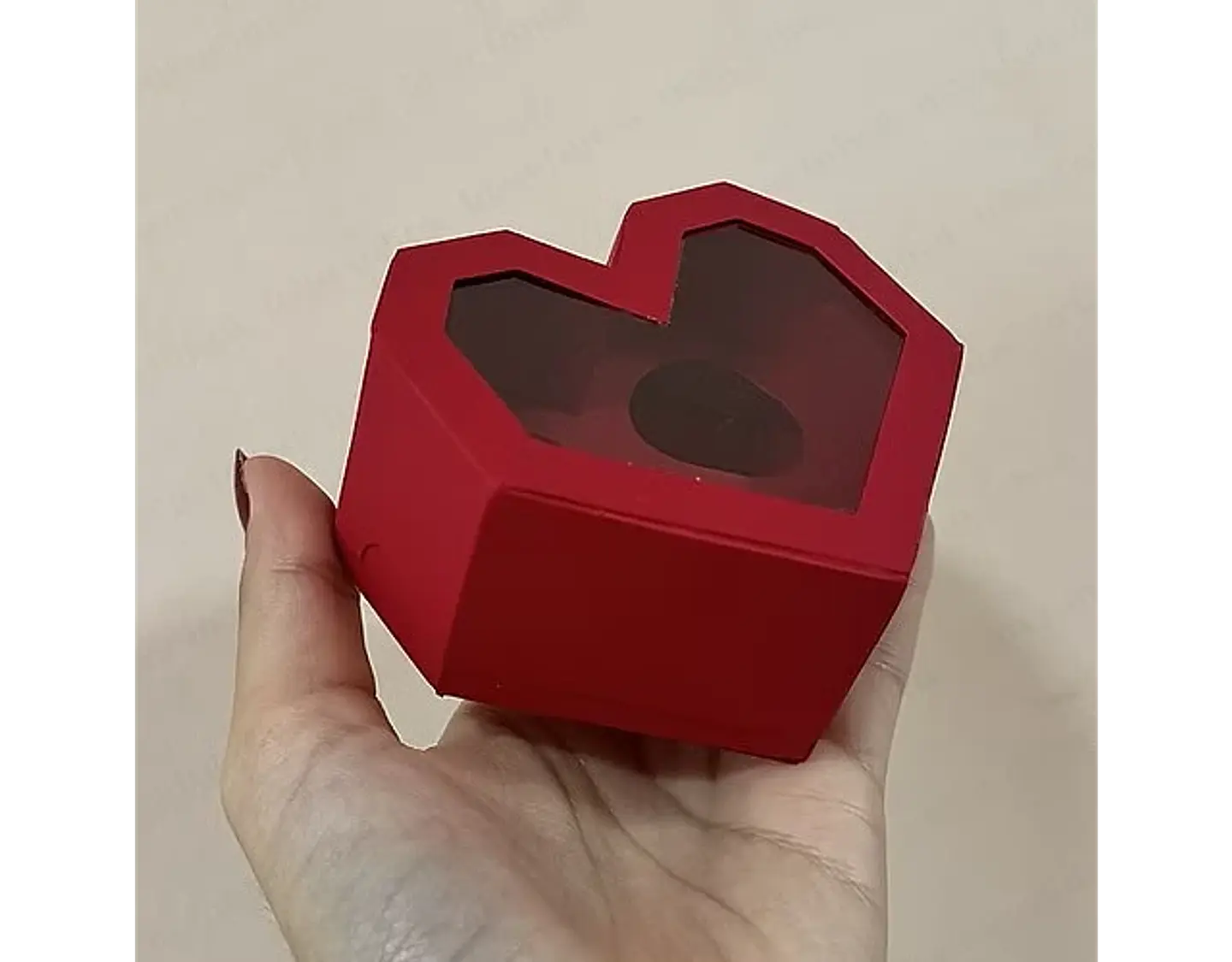 Arquivo de corte caixa coração - LARA FAHED 1