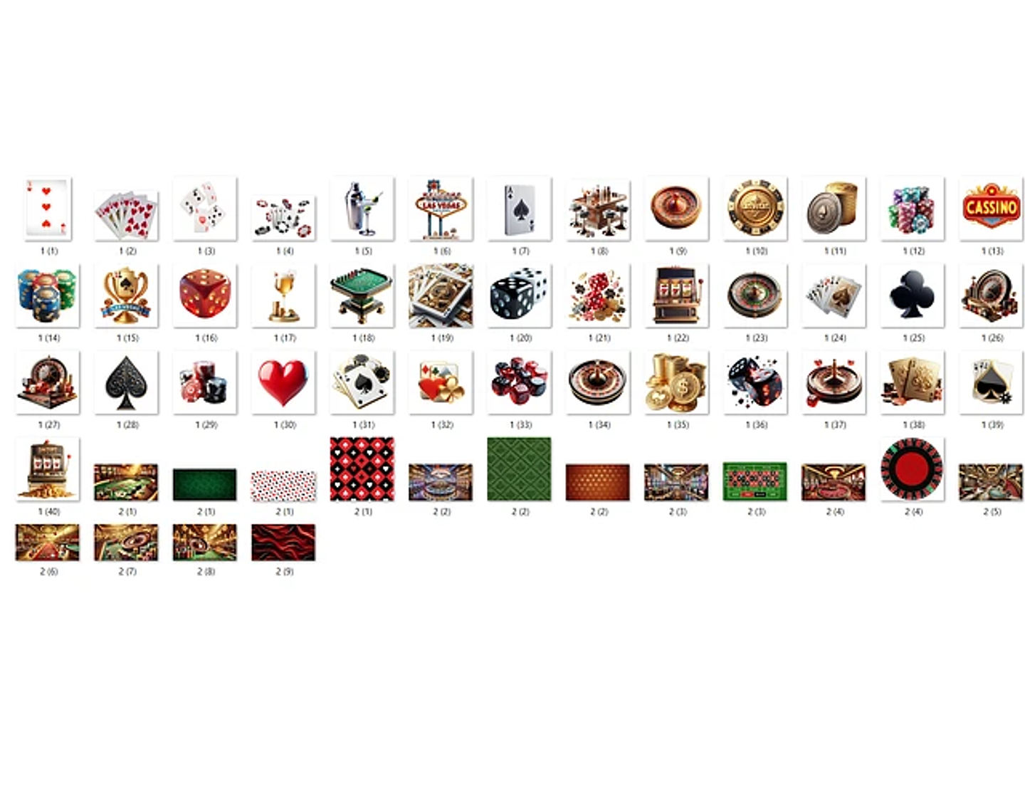 Kit Digital Cassino - ILUSTRADEB 2