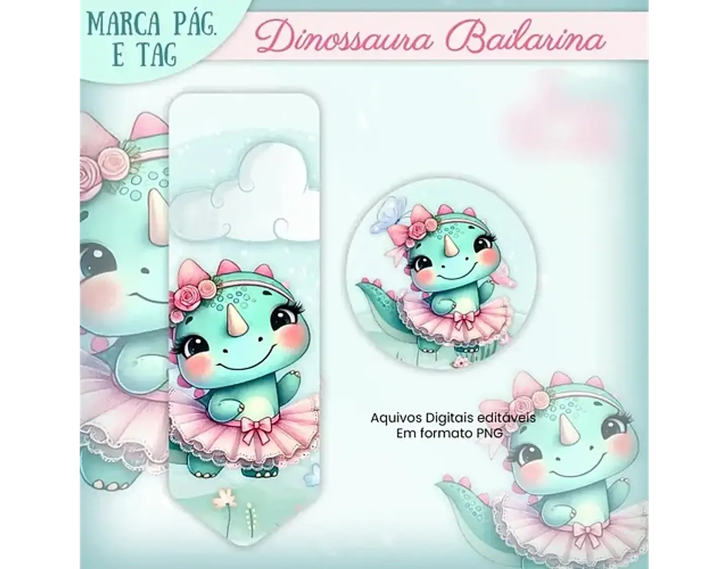 Arquivo caderno dinossauro bailarina - JANA BICALHO 5