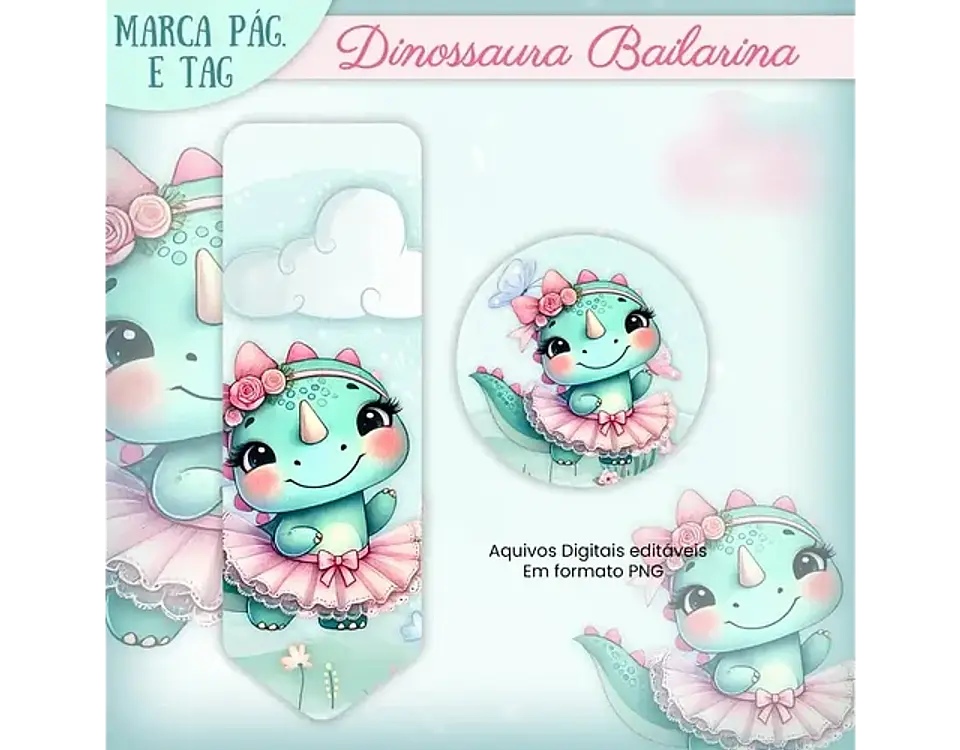 Arquivo caderno dinossauro bailarina - JANA BICALHO 5