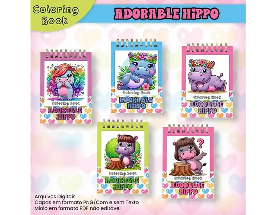 Arquivo livro de colorir adorable hippo - JANA BICALHO 1