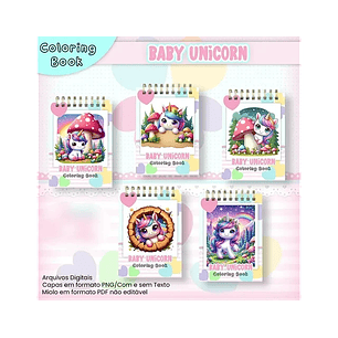 Arquivo livro de colorir baby unicornio - JANA BICALHO