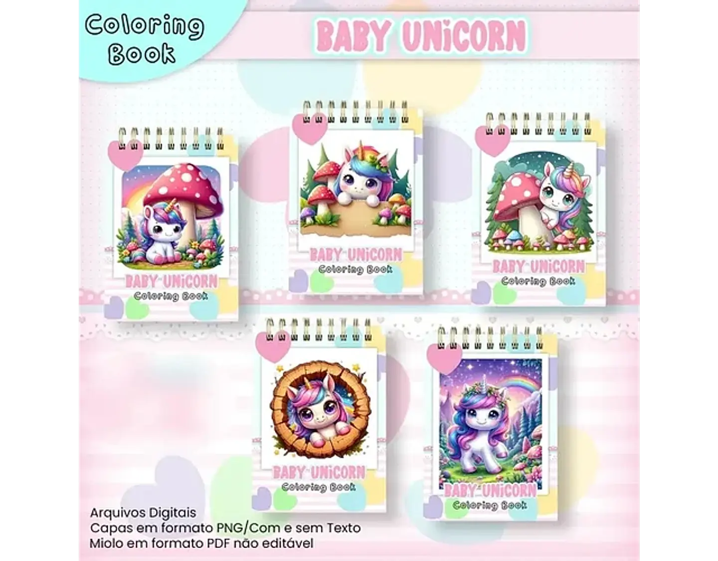 Arquivo livro de colorir baby unicornio - JANA BICALHO 1