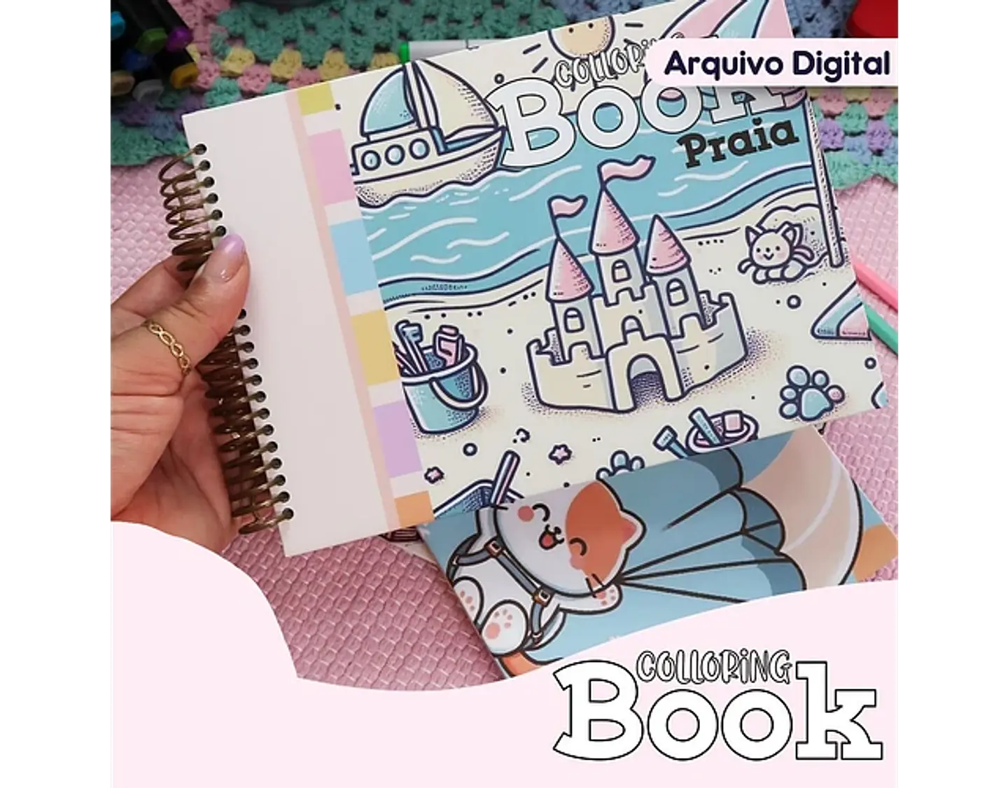 Arquivo coloring book A5 - MIMOS PERSONALIZADOS 3