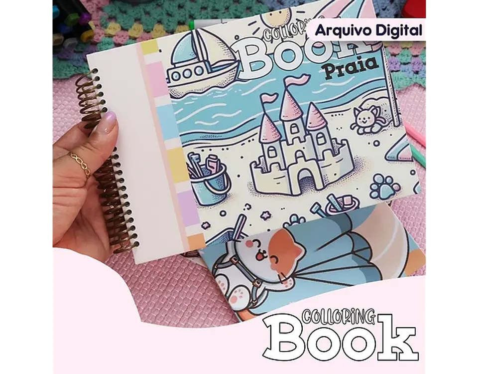 Arquivo coloring book A5 - MIMOS PERSONALIZADOS 3