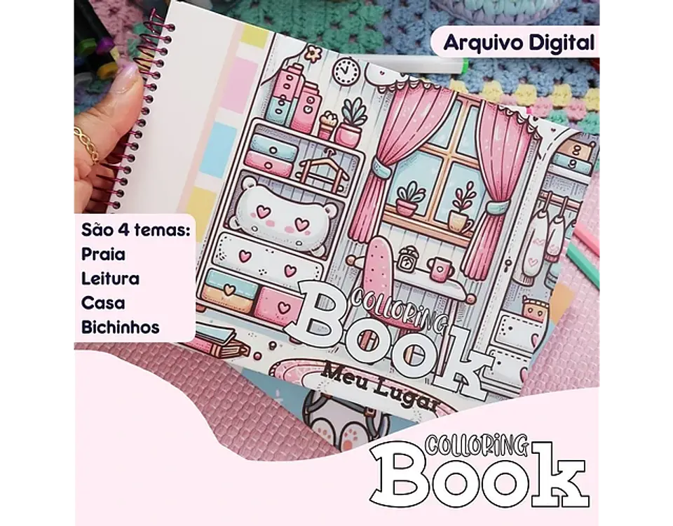Arquivo coloring book A5 - MIMOS PERSONALIZADOS 1