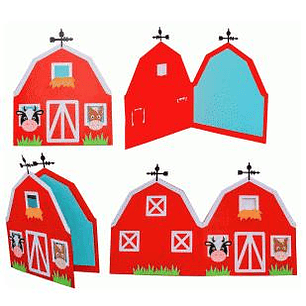 Arquivo de Corte Convite Fazendinha