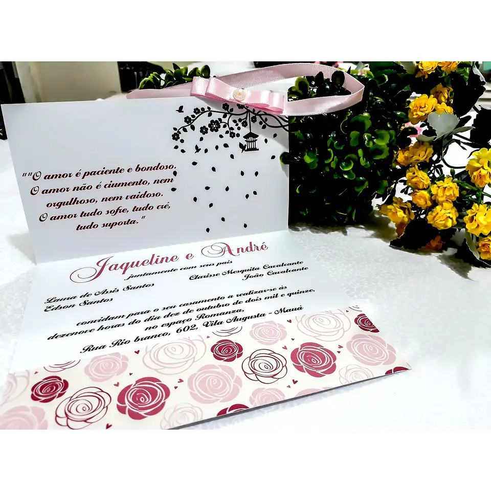 Arquivo de Corte Convite de Casamento  1