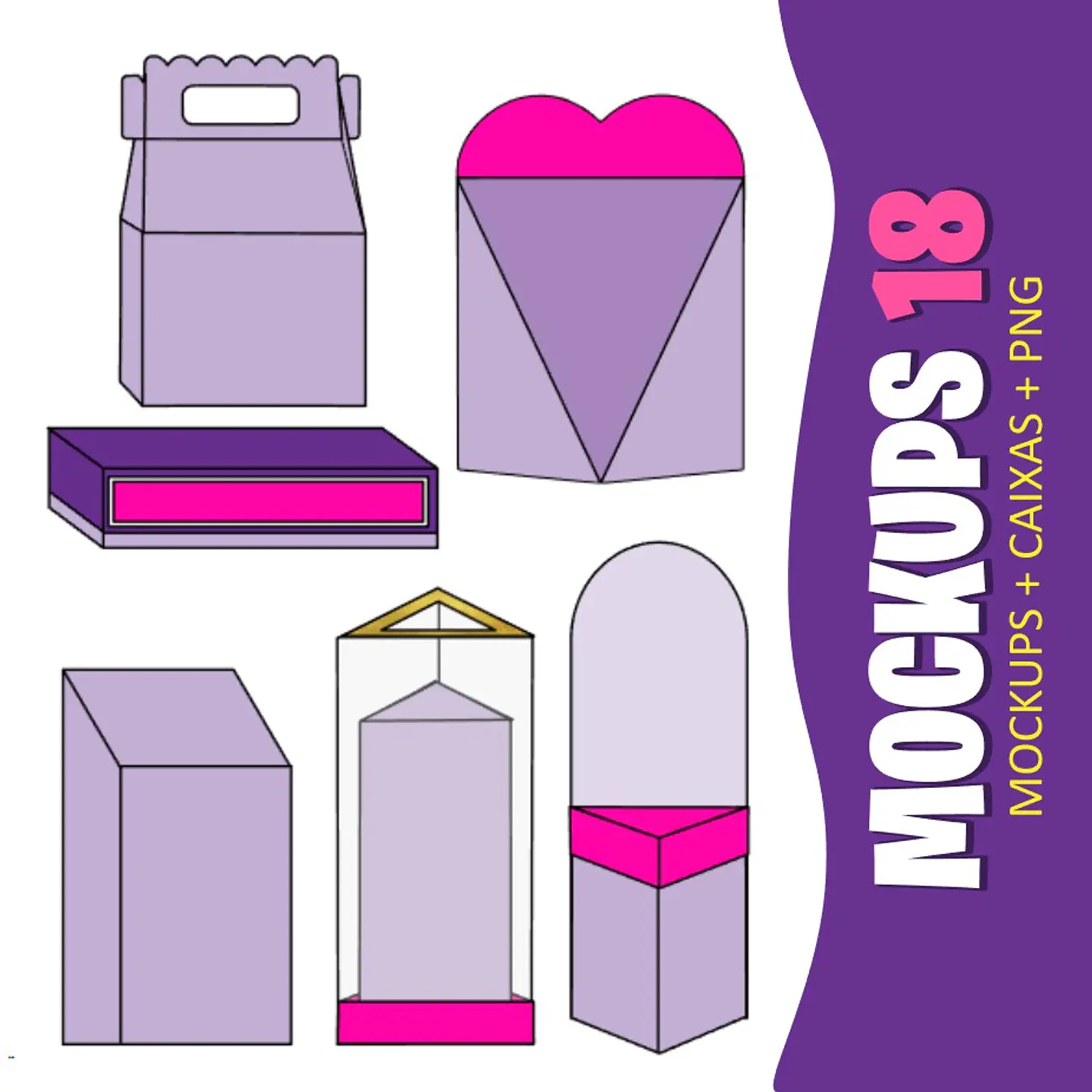 Arquivo de corte caixa mockup 18 - CRIAR BV 1