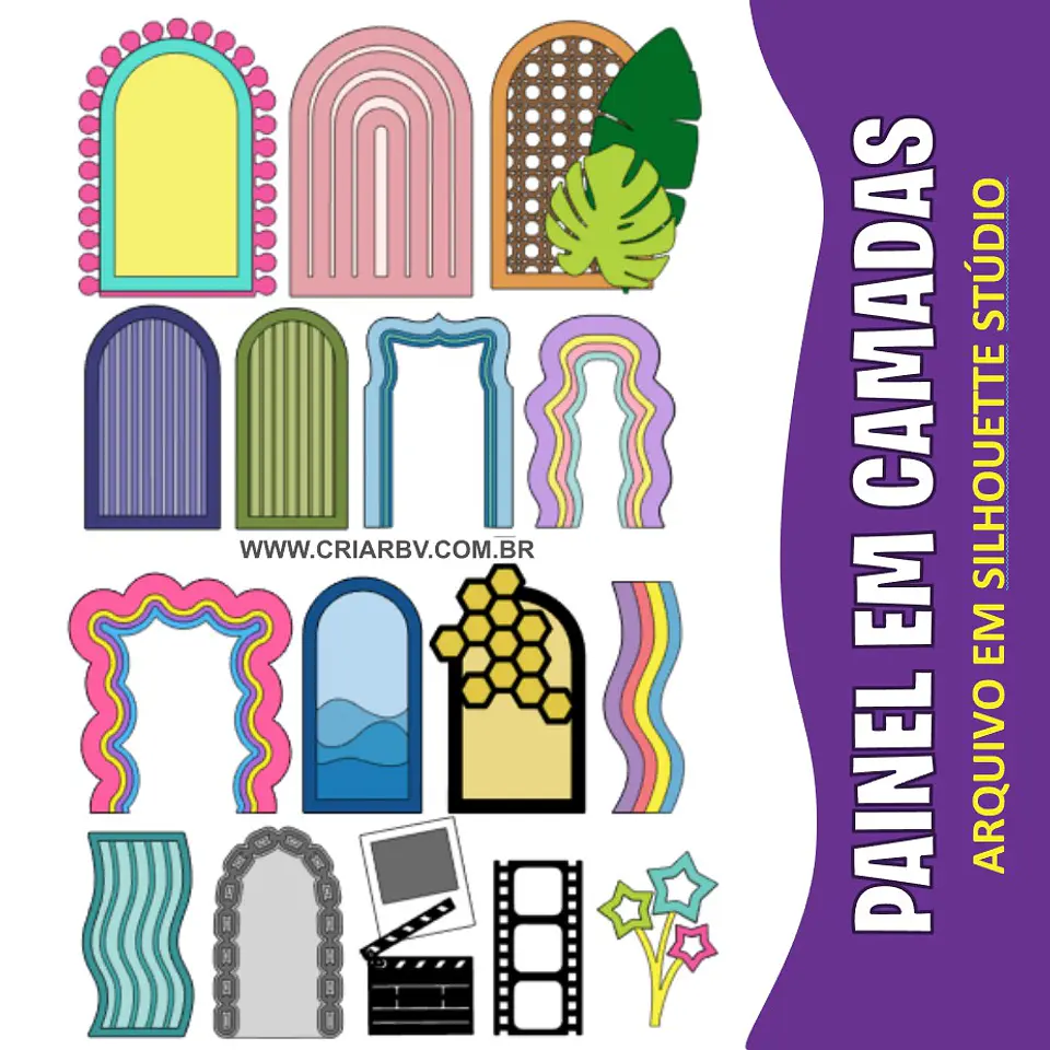 Arquivo topo de bolo Painel 6 1