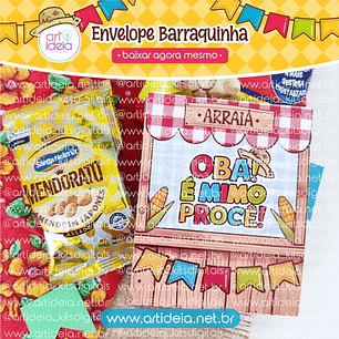 Arquivo festa junina envelope barraquinha - ART IDEIA