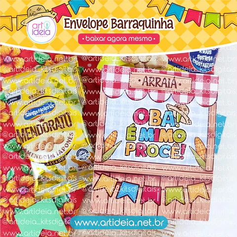 Arquivo festa junina envelope barraquinha - ART IDEIA