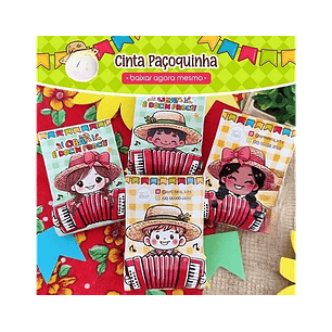 Arquivo festa junina cinta paçoquinha - ART IDEIA