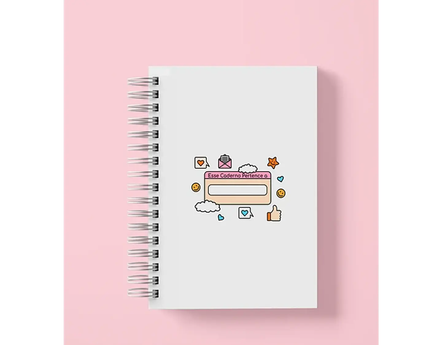 Arquivo caderno de logins e senhas A6 - STUDIO RAFA 2