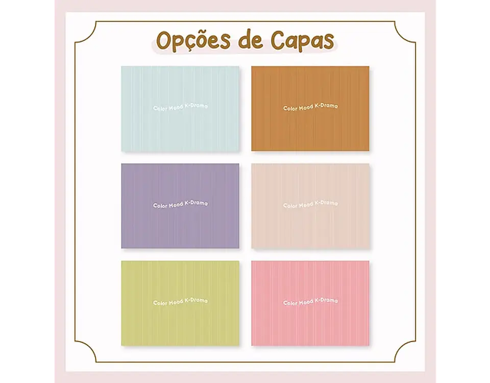 Arquivo livro de colorir color mood K- drama - PAPEL SORRISO 6