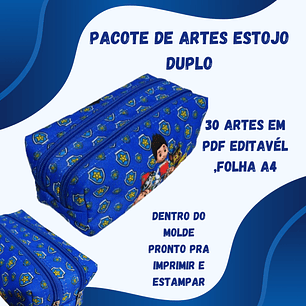 Arquivo bolsa estojo duplo - ANA ALVES