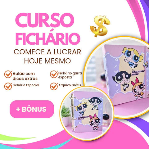Arquivo curso fichário super poderosas - LE POLY