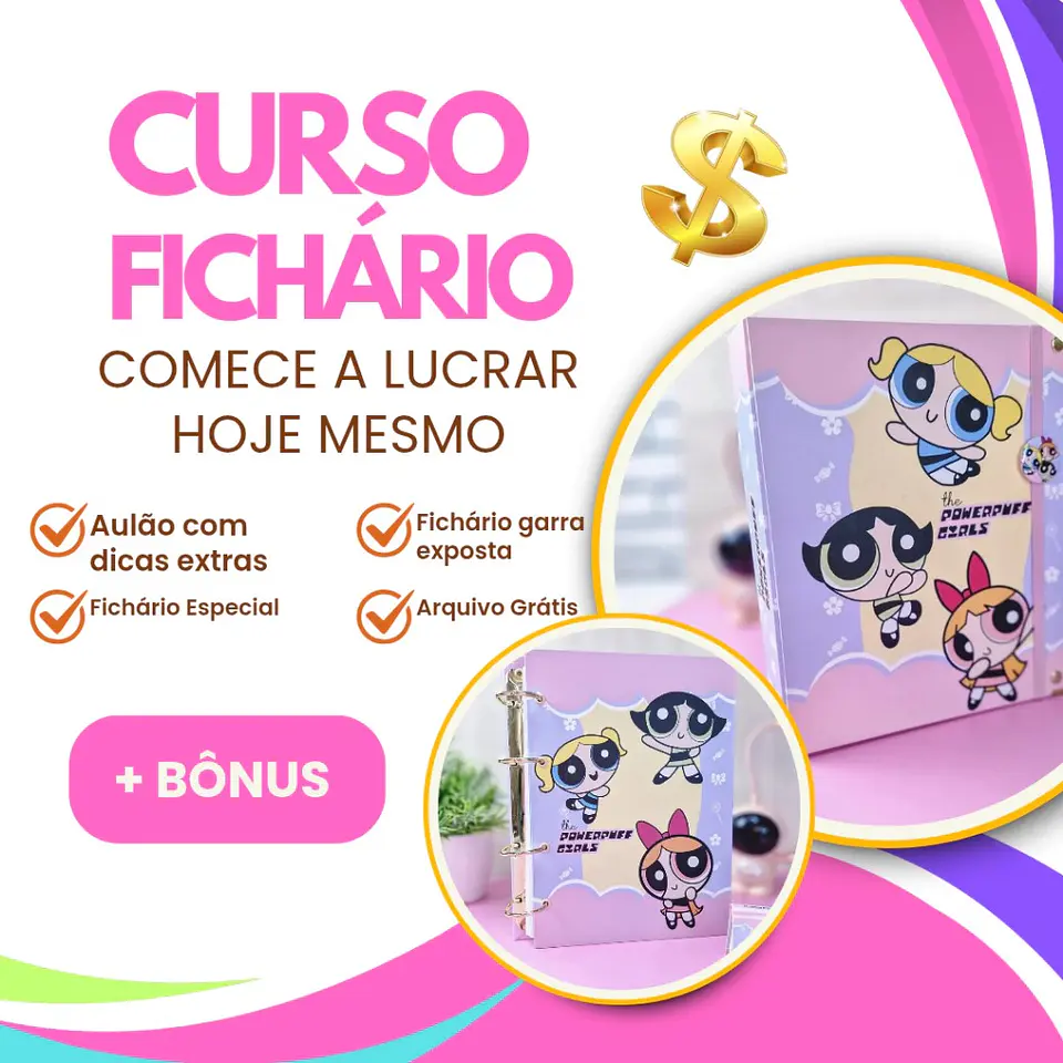 Arquivo curso fichário super poderosas - LE POLY 1