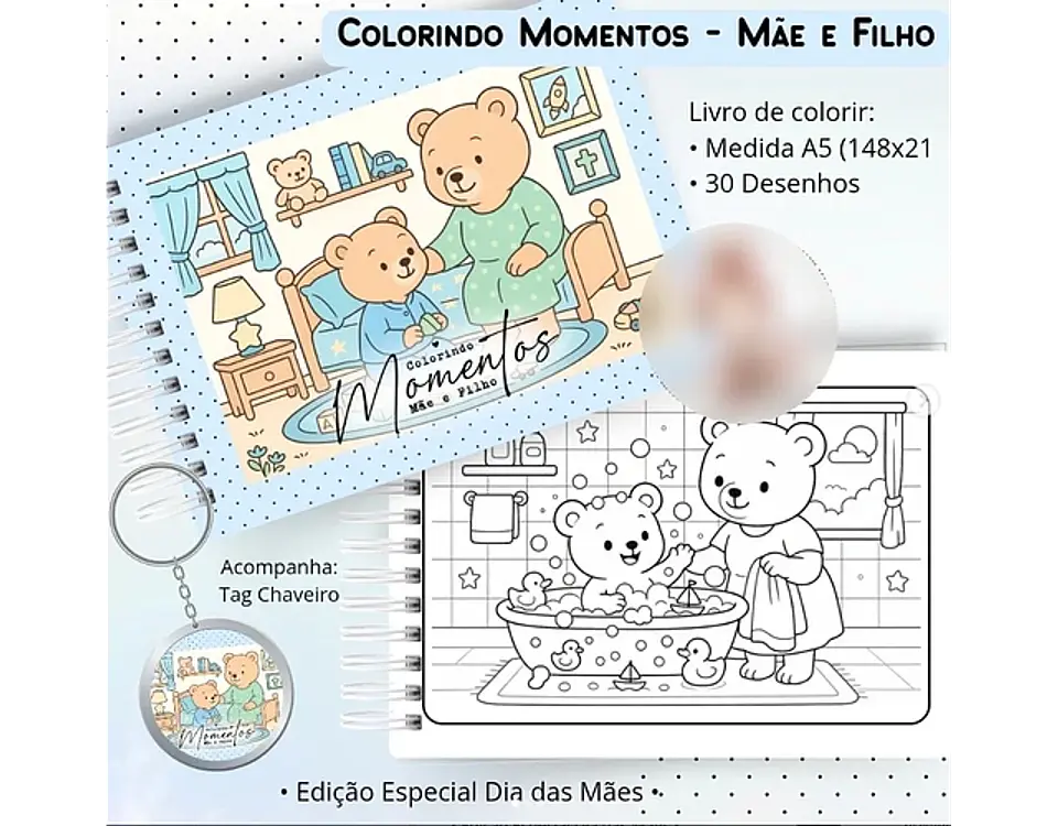 Arquivo colorindo momentos mãe e filho - ENCADERNA COM AMOR 1
