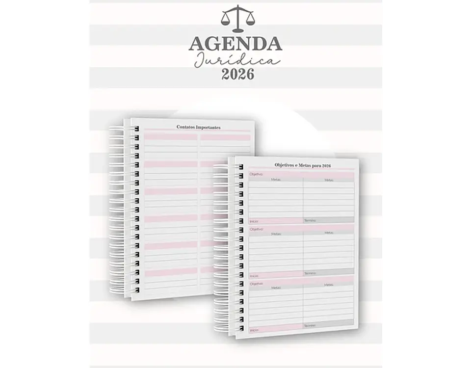 Arquivo agenda jurídica 2026 - DREAM ART 2