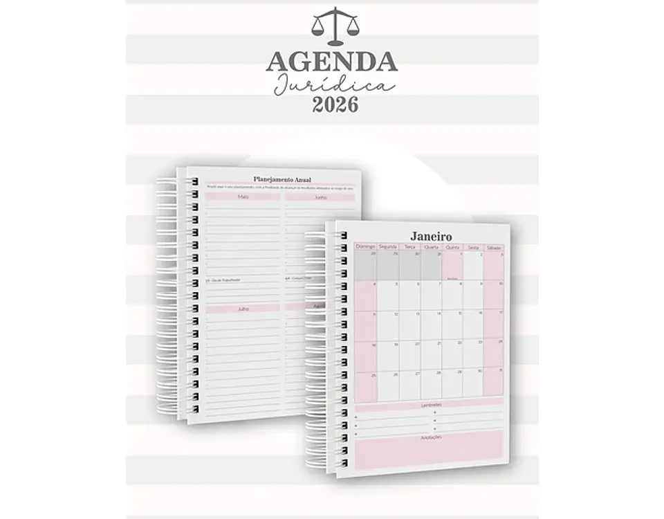 Arquivo agenda jurídica 2026 - DREAM ART 9