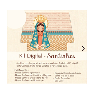 Arquivo casinha da estampa santinhos - CASINHA DA ESTAMPA