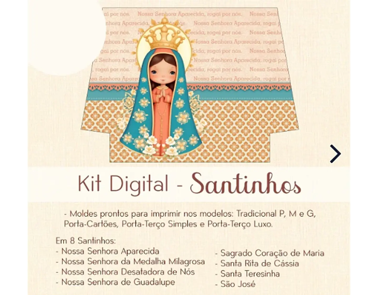 Arquivo casinha da estampa santinhos - CASINHA DA ESTAMPA 1