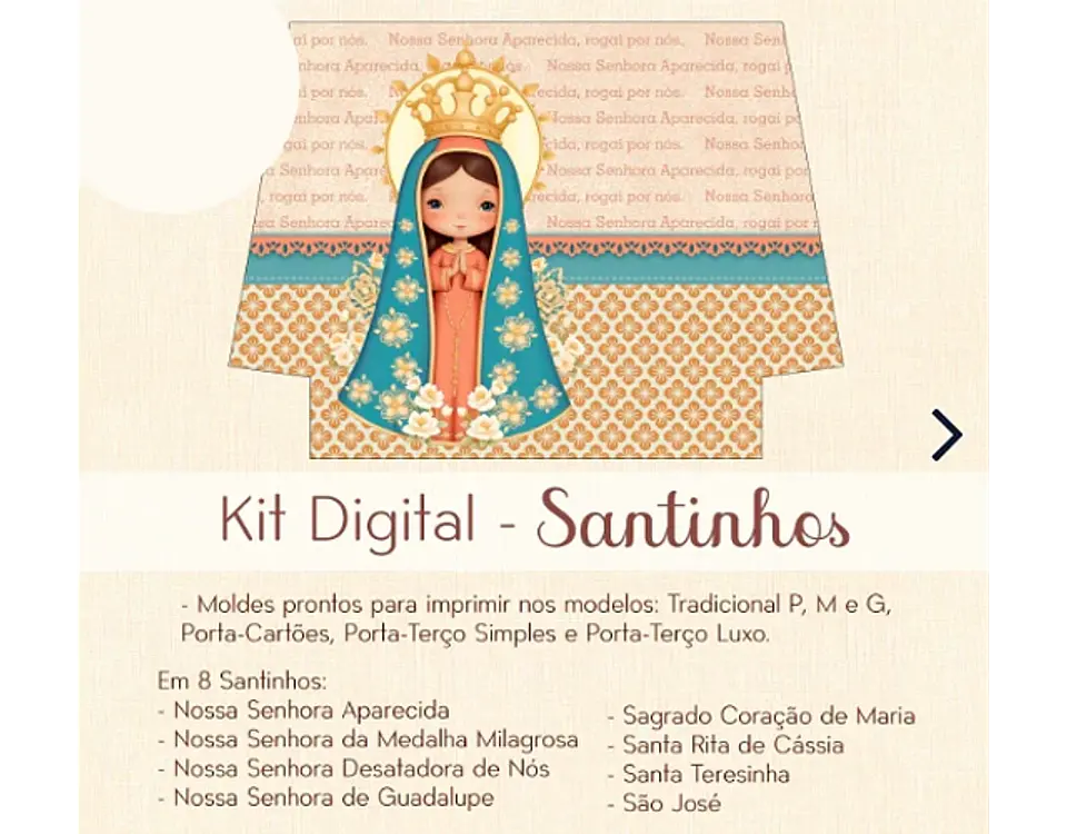 Arquivo casinha da estampa santinhos - CASINHA DA ESTAMPA 1